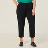 CAT3YC-Crepe Stretch High Waist Cropped Pant