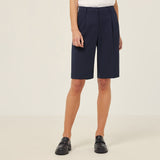 CAT3YE-Crepe Stretch Relaxed Short