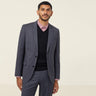 CATB8T-Sharkskin 2 Button Jacket
