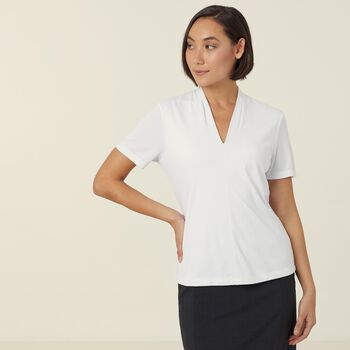 MATT JERSEY V-NECK TOP