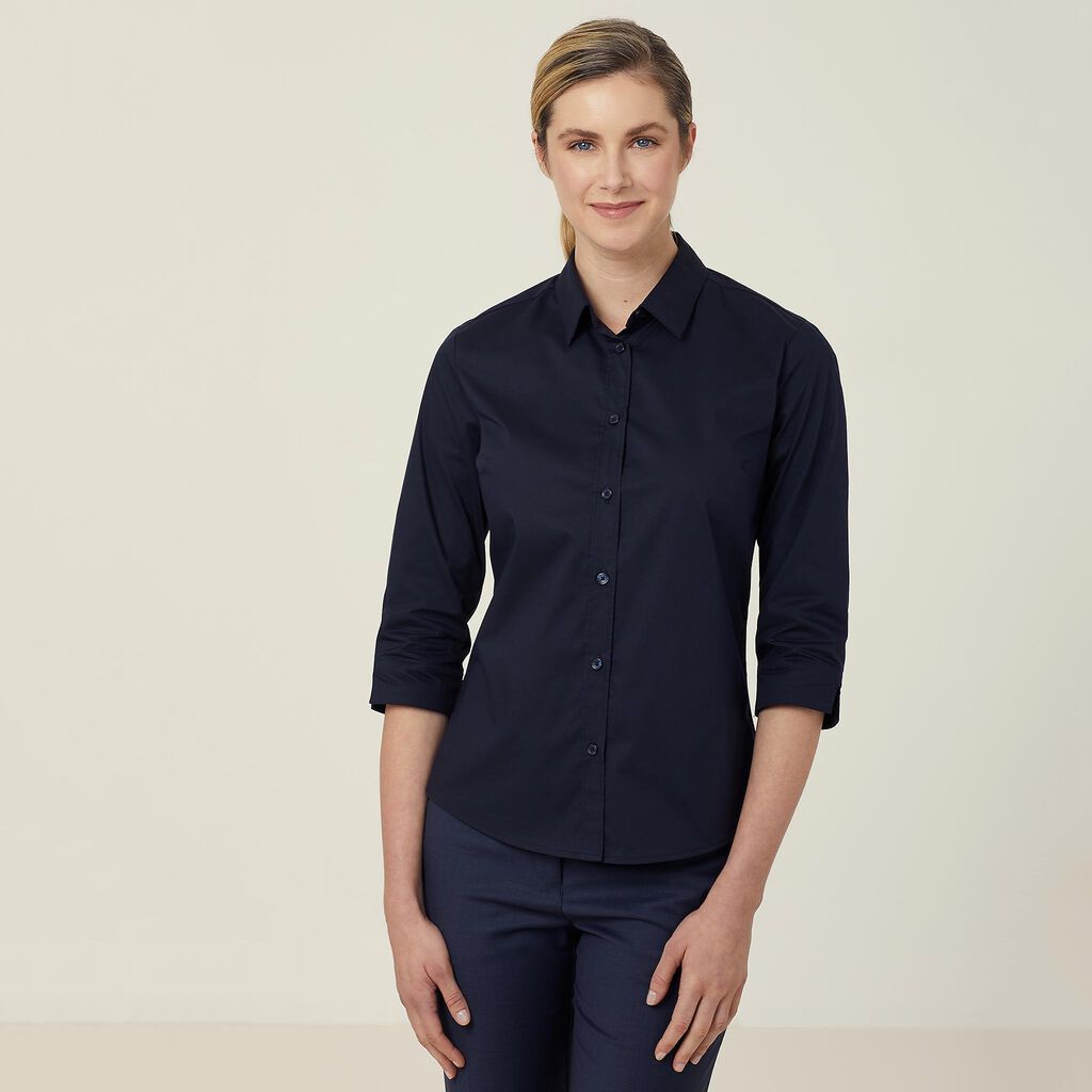 AVIGNON STRETCH 3/4 SLEEVE SHIRT