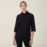 GEORGIE 3/4 PLEAT BACK SHIRT