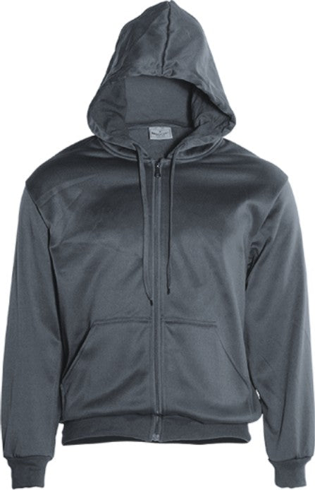 CJ1063-Zip Through Fleece Hoodie