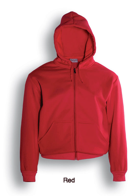 CJ1062-Zip Through Fleece Hoodie