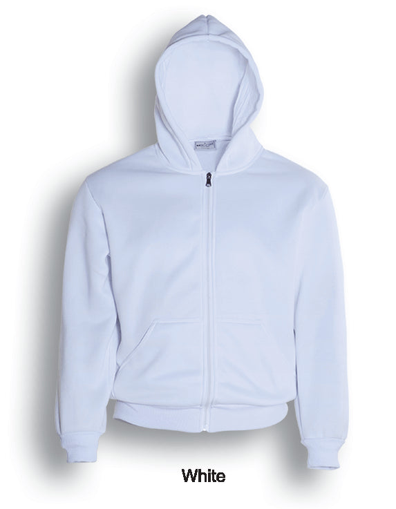 CJ1062-Zip Through Fleece Hoodie