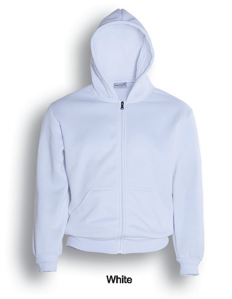 CJ1062-Zip Through Fleece Hoodie