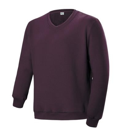 CJ1617-Unisex Adults V Neck Fleece Jumper