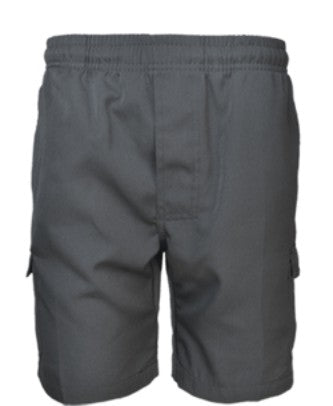 CK1403-Boys School Cargo Shorts