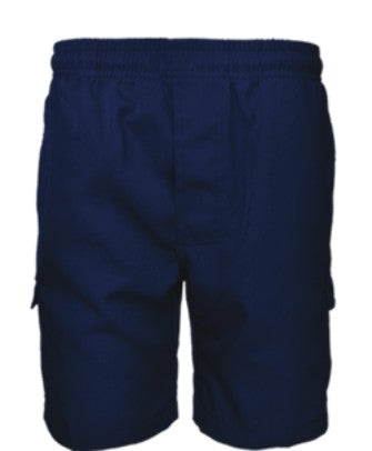 CK1403-Boys School Cargo Shorts