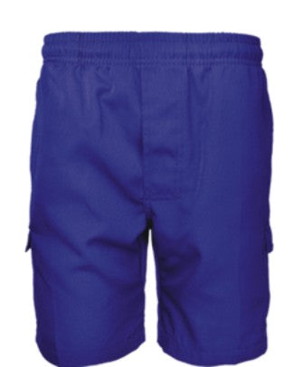 CK1403-Boys School Cargo Shorts