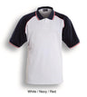 CP0360-Unisex Adults Three Tone Polo