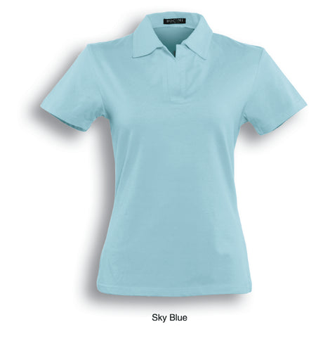 CP0436-Ladies' Cotton Spandex Polo