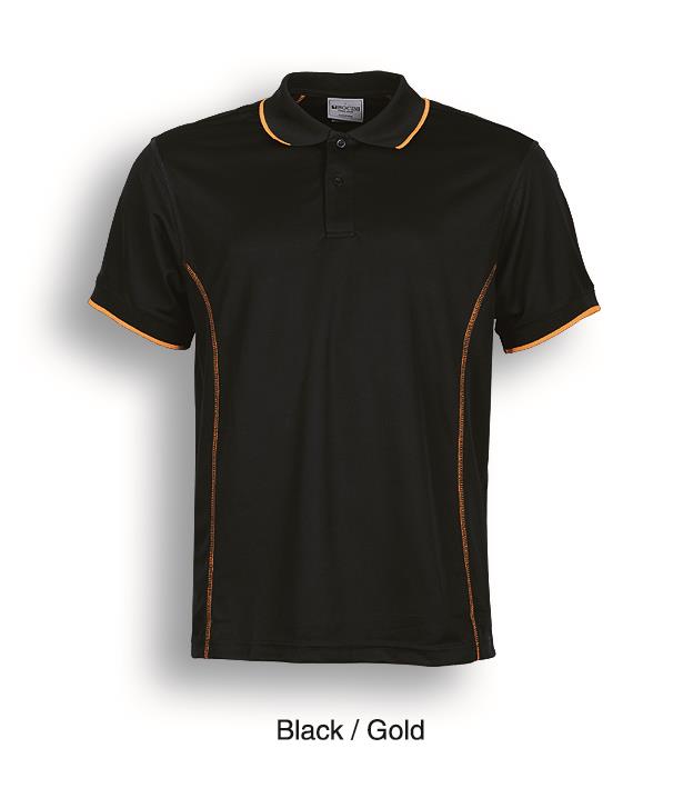 CP0910-Men's Stitch Feature Essentials Polo