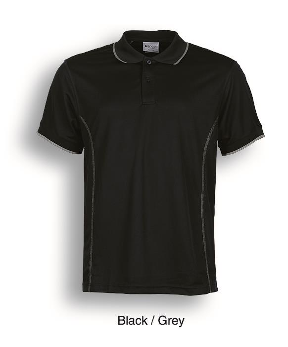 CP0910-Men's Stitch Feature Essentials Polo