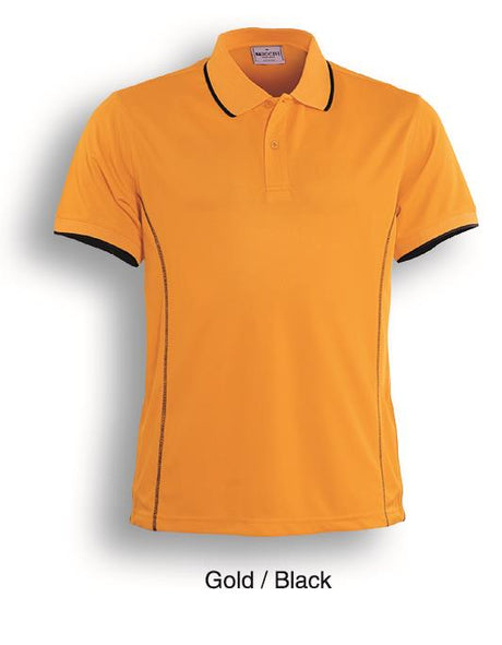 CP0910-Men's Stitch Feature Essentials Polo