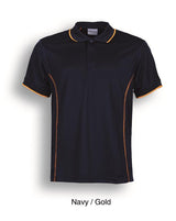 CP0910-Men's Stitch Feature Essentials Polo