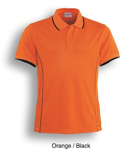 CP0910-Men's Stitch Feature Essentials Polo