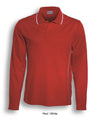 CP0912-Stitch Feature Essentials-Men'S Long Sleeve Polo