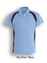 CP0919-Men's Team Essentials Contrast Panel Polo.