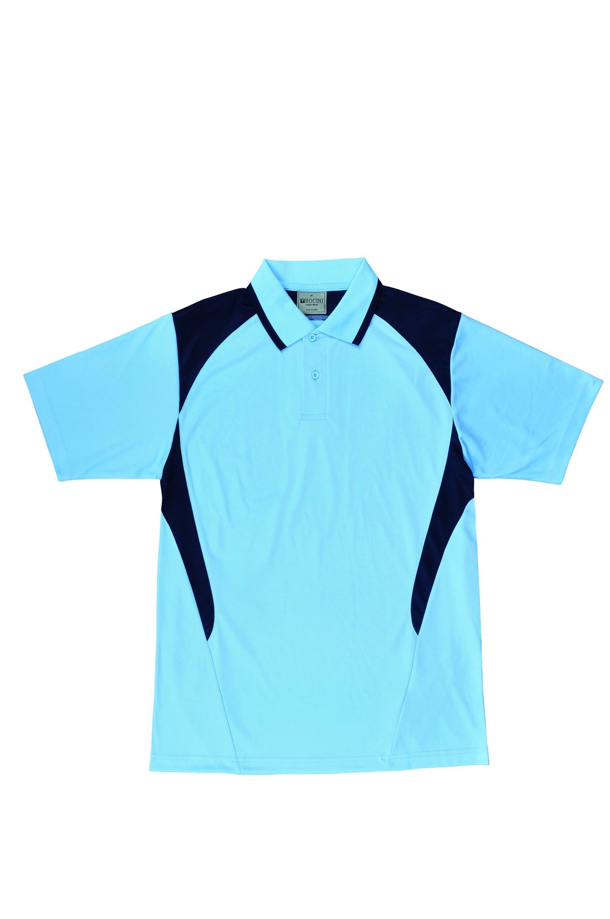 CP1215-Adults Honey Comb Contrast Panel Polo