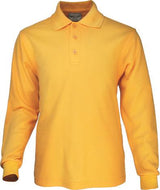 CP1316-Kids Long Sleeve Basic Polo