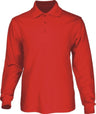 CP1401-Mens Long Sleeve Basic Polo