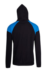 F303HP-Mens Shoulder Contrast Panel Hoodie