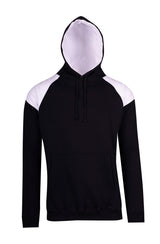 F303HP-Mens Shoulder Contrast Panel Hoodie