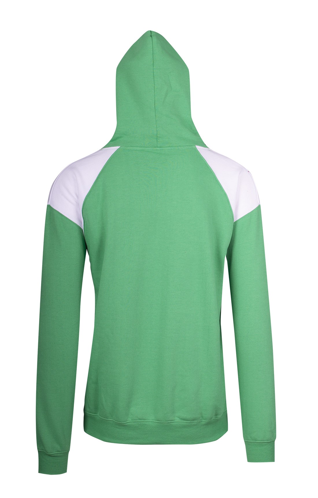 F303HP-Mens Shoulder Contrast Panel Hoodie