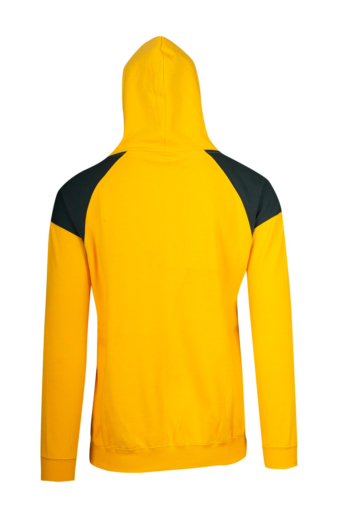 F303HP-Mens Shoulder Contrast Panel Hoodie