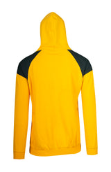 F303HP-Mens Shoulder Contrast Panel Hoodie