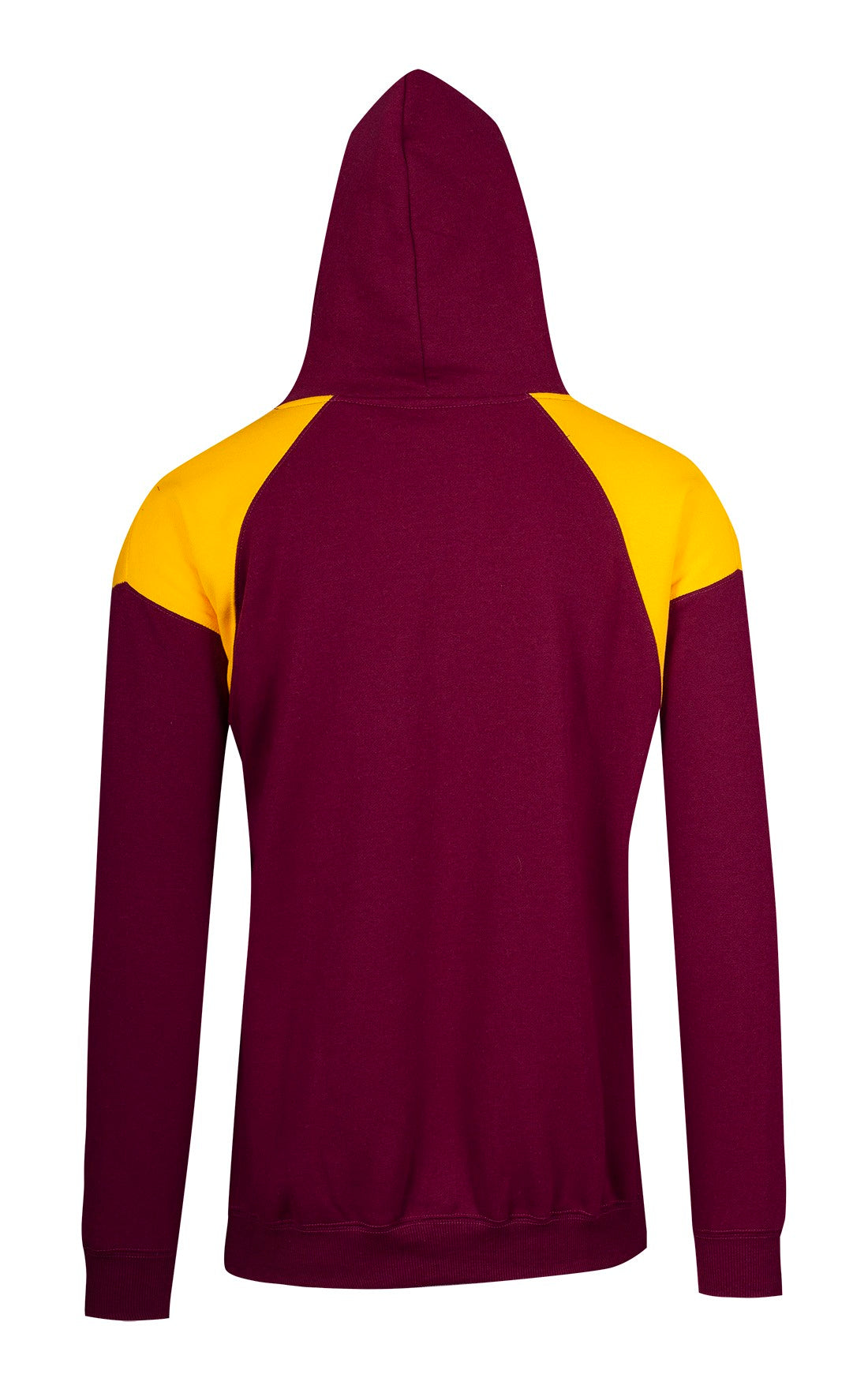 F303HP-Mens Shoulder Contrast Panel Hoodie