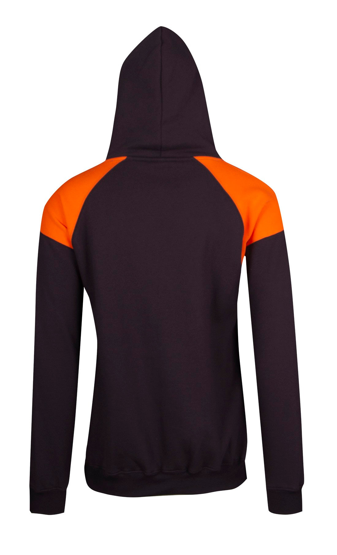 F303HP-Mens Shoulder Contrast Panel Hoodie