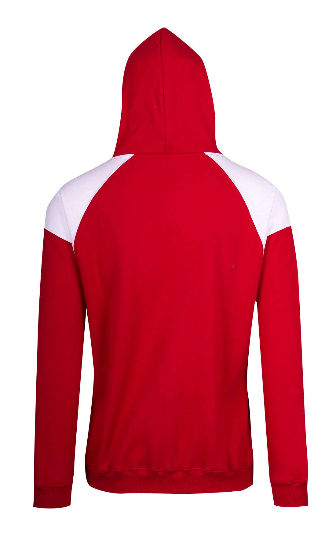 F303HP-Mens Shoulder Contrast Panel Hoodie