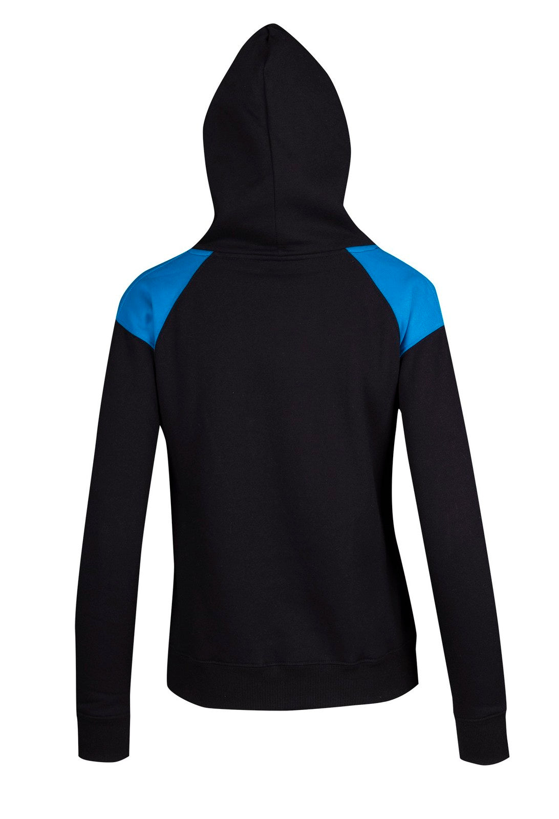 F303UN-Ladies/Juniors  Shoulder Contrast Panel Hoodie