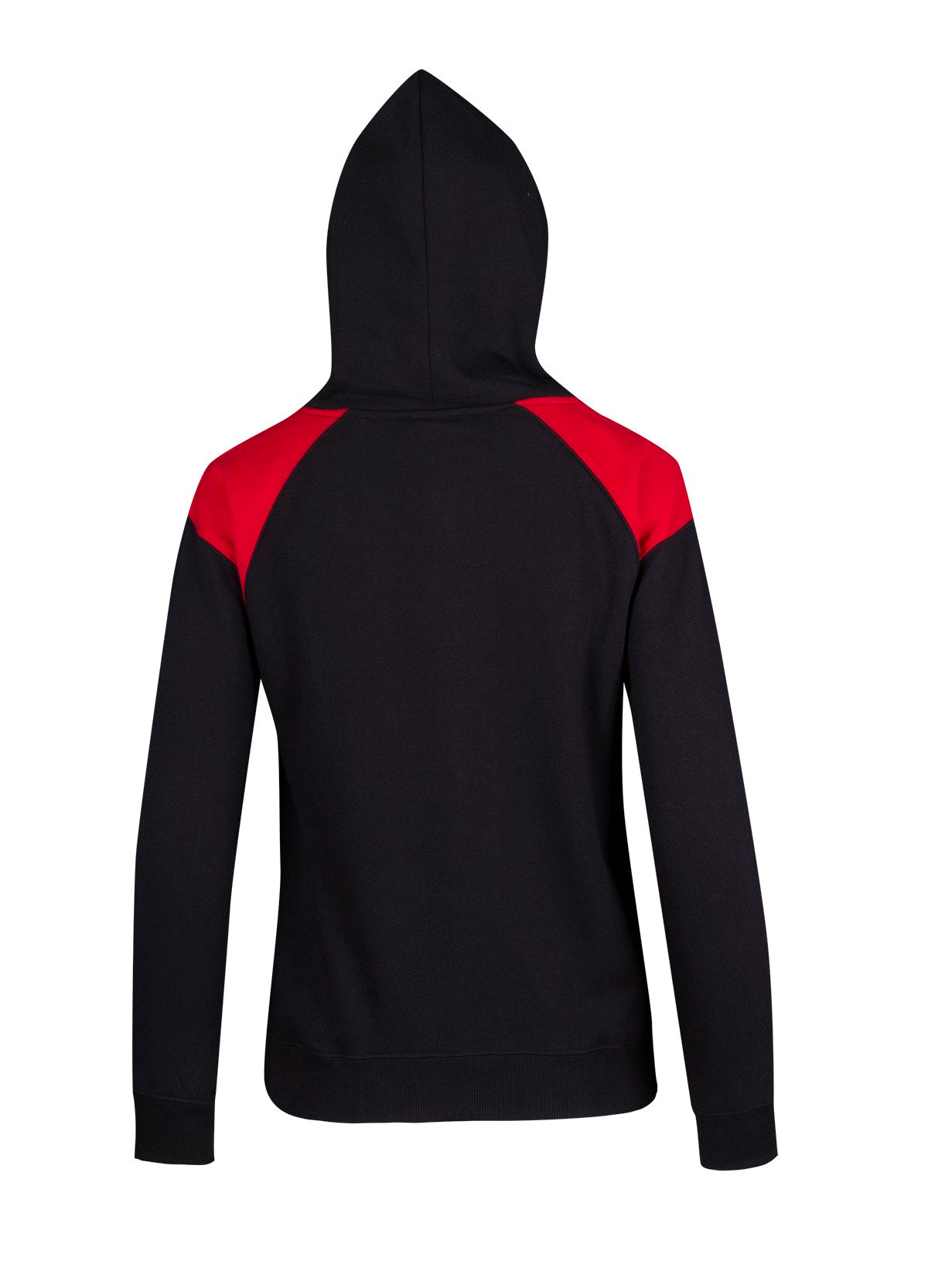 F303UN-Ladies/Juniors  Shoulder Contrast Panel Hoodie