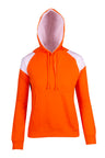 F303UN-Ladies/Juniors  Shoulder Contrast Panel Hoodie