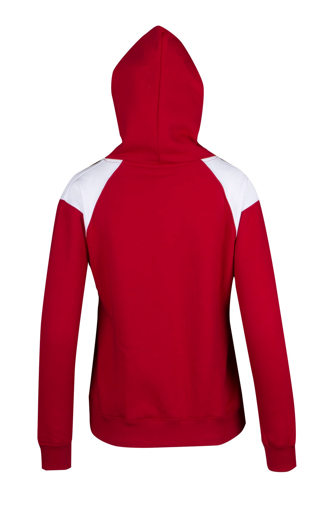 F303UN-Ladies/Juniors  Shoulder Contrast Panel Hoodie