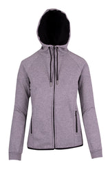 F360UN-LADIES 320gsm Soft cotton/bonded polar fleece Hoodie