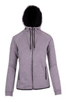 F360UN-LADIES 320gsm Soft cotton/bonded polar fleece Hoodie