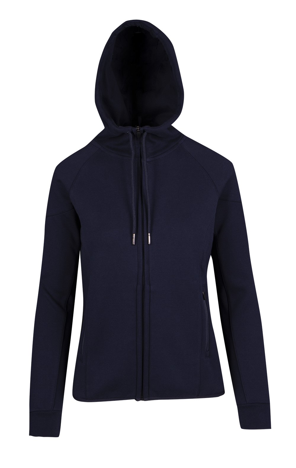 F360UN-LADIES 320gsm Soft cotton/bonded polar fleece Hoodie