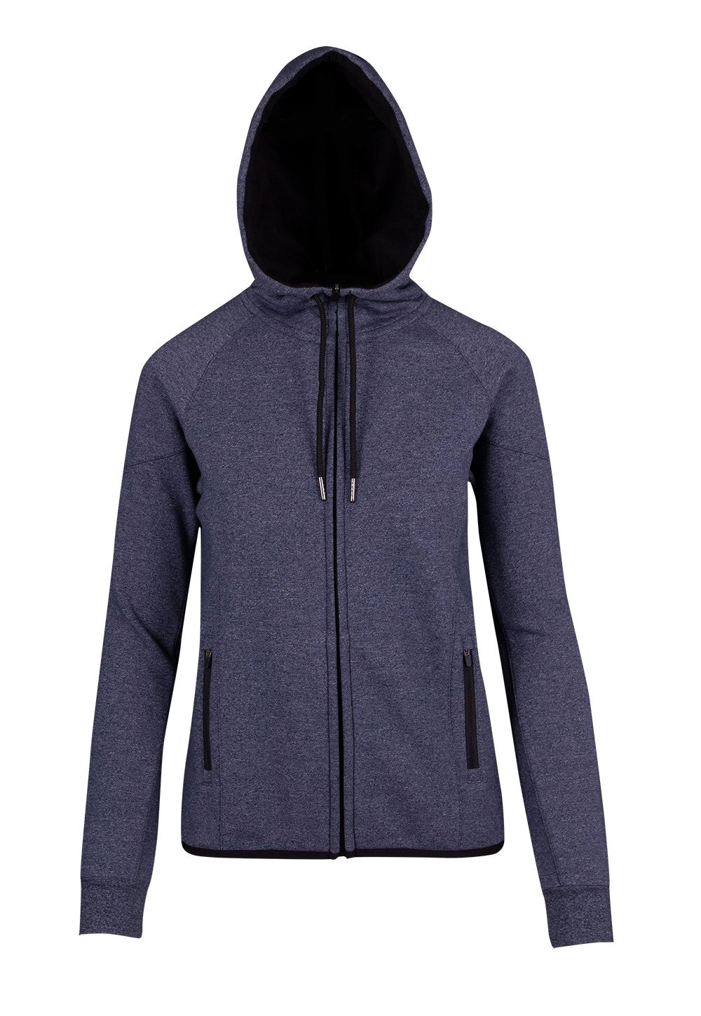 F360UN-LADIES 320gsm Soft cotton/bonded polar fleece Hoodie