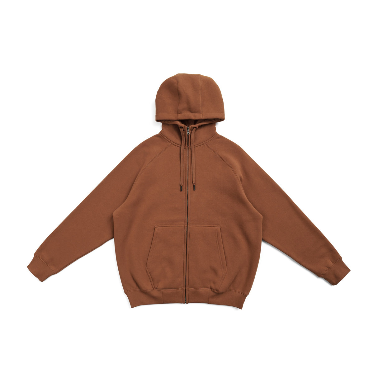 F370ZZ-Mens'  On-Cotton Kangaroo Pocket Zipper Hoodie