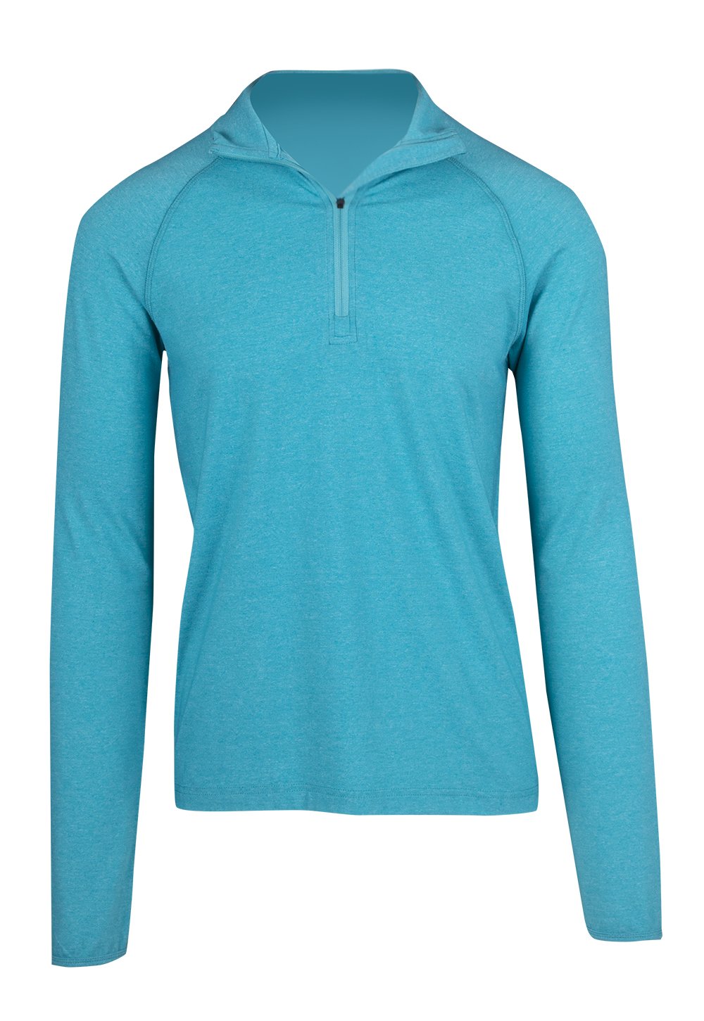 F389HZ-Mens Greatness Half Zip Mock Neck