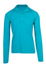 F389HZ-Mens Greatness Half Zip Mock Neck