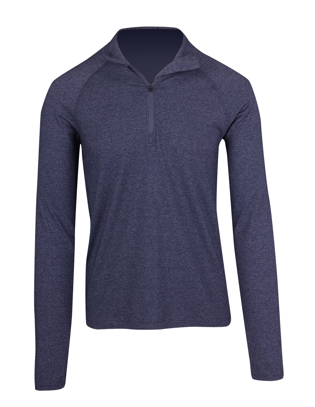 F389HZ-Mens Greatness Half Zip Mock Neck