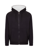 F600HZ-Mens Unbrushed Stripe  Sleeve Hoodie