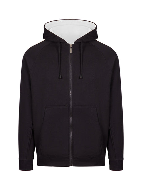 F600HZ-Mens Unbrushed Stripe  Sleeve Hoodie