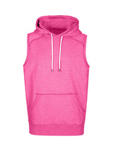 F660PS-Men's Heather SLEEVELESS Hoodies - Greatness Range