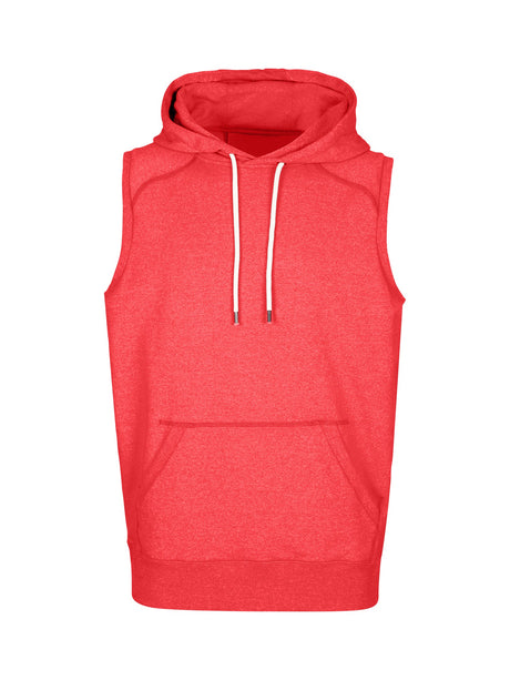 F660PS-Men's Heather SLEEVELESS Hoodies - Greatness Range